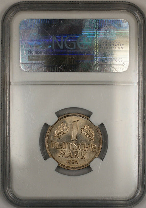1950-J Germany 1M Mark Coin NGC AU-58 JA
