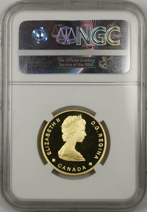 1985 Canada $100 Gold Commemorative Coin National Parks NGC PF-69 Ultra Cameo