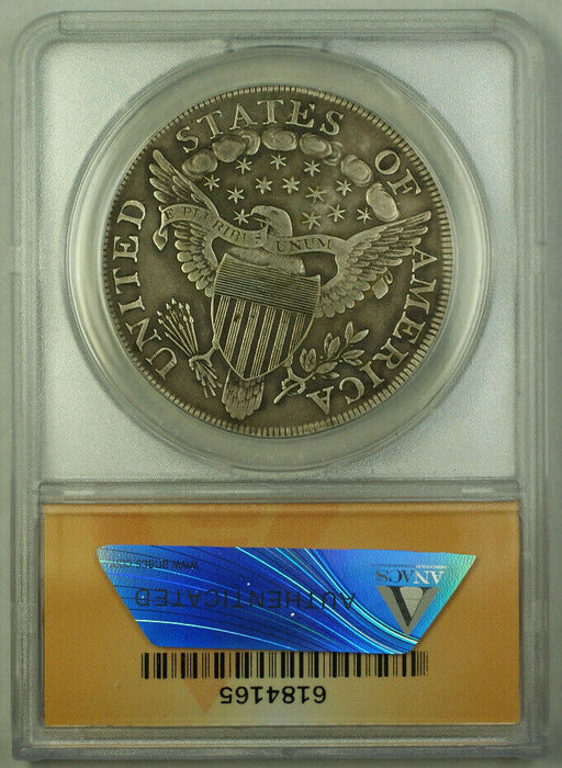 1802 Draped Bust Silver Dollar $1 Coin ANACS VF-20 Details RJS