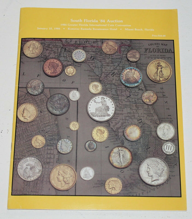 South Florida Coin Convention Auction Catalog Bellisario 1/10/1984  WW18CC