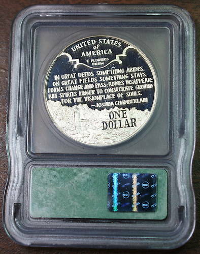 1995-S Civil War Commemorative Silver Dollar, ICG PR-70