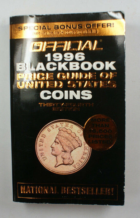 Offical 1996 Blackbook Price Guide Of United States Coins