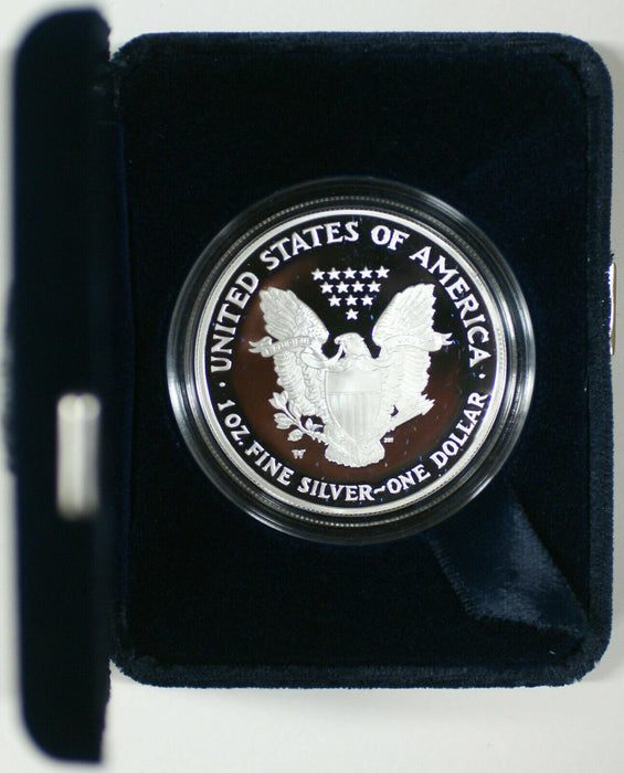 2005-W American Eagle 1 oz Silver Proof Coin with OGP and COA