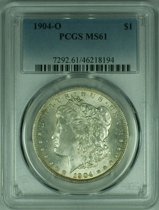 1904-O Morgan Silver Dollar Coin PCGS MS-61   (47B)