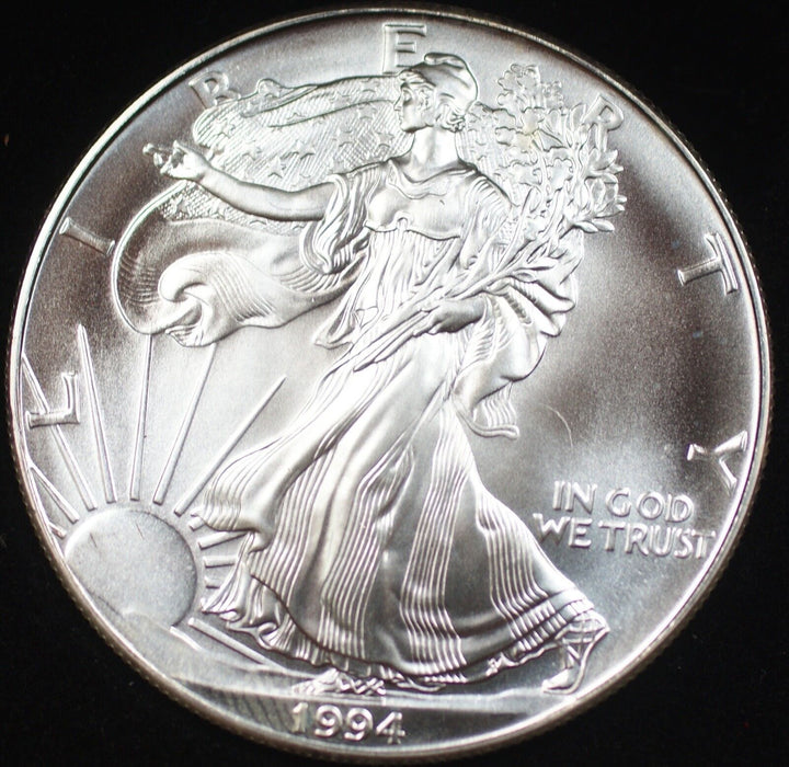 1994 American Silver Eagle ASE  BU in Deluxe Case