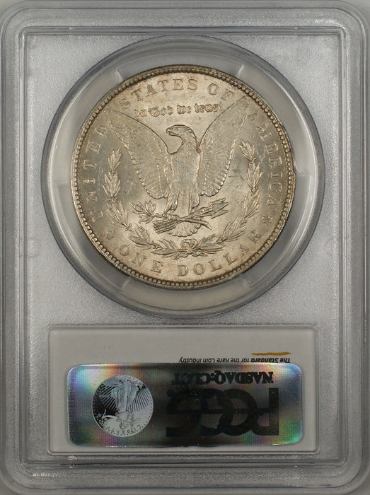 1887 Morgan Silver Dollar $1 Coin PCGS MS-62 Toned (3L)