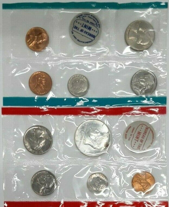 1968 US Silver Mint Set UNC as Issued with OGP