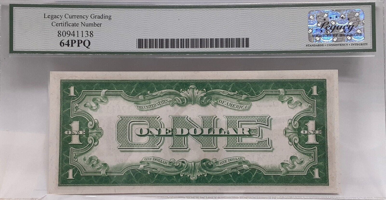 1934 $1 Silver Certificate FR#1606 (BA Block) Legacy Very Choice New 64 PPQ  F