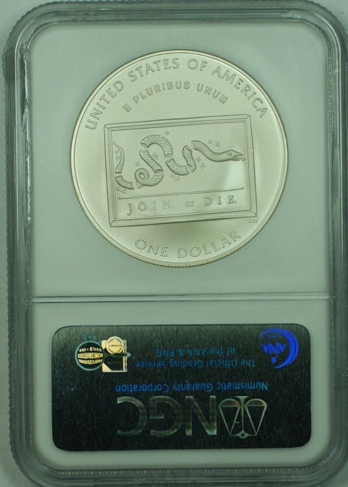 2006 Ben Franklin Scientist Commemorative Silver $1 Dollar NGC MS 69 (49)