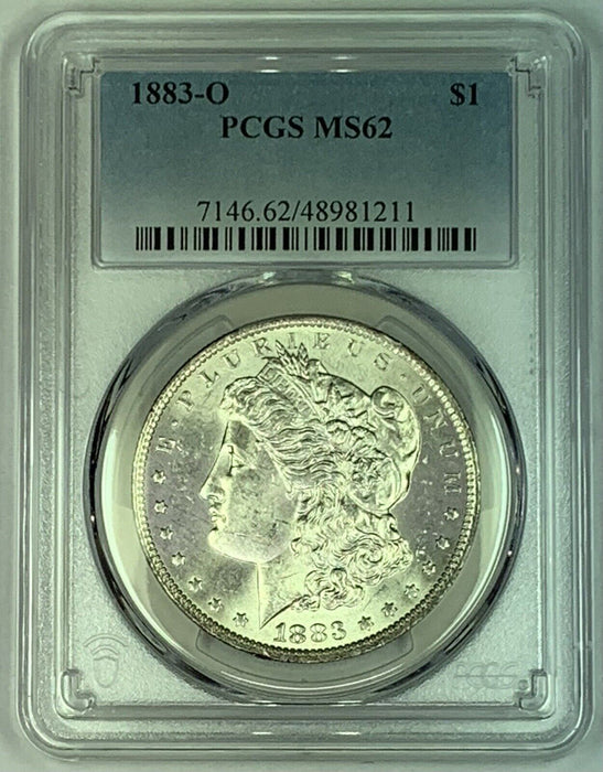 1883-O Morgan Silver $1 Dollar Coin PCGS MS 62 Looks Better (7) C