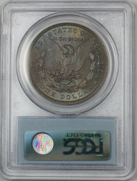 1896 Morgan Silver Dollar $1 Coin PCGS MS-63 Toned (BR-23A)