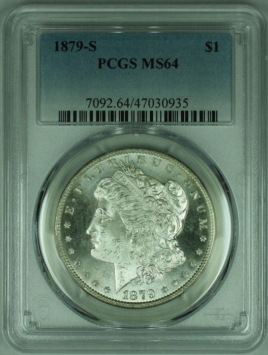 1879-S Morgan Silver Dollar Semi Proof-Like  PCGS MS-64   (35M)