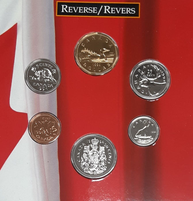 1994 Oh Canada! Six Coin Uncirculated Set Ensemble-In RCM OGP