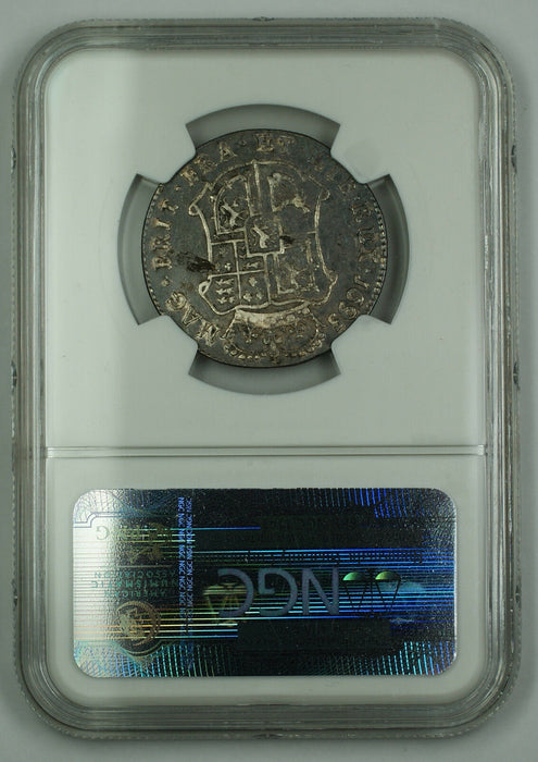 1695 Scotland 20s Shilling Silver Coin S-5686 William II NGC VF Details Flaw AKR