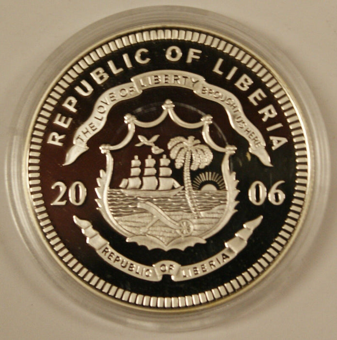 2006 Liberian 20 Dollar Silver Coin, The Ratification of the U.S. Constitution