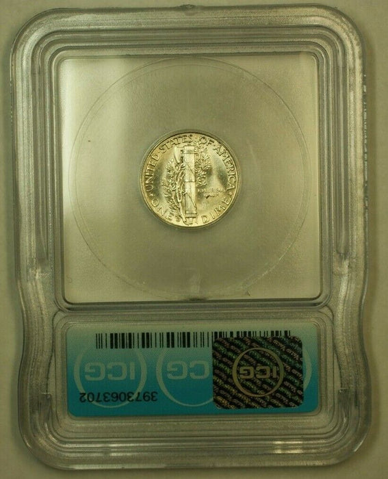 1944-D Silver Mercury Dime 10c Coin ICG MS-65 A (FB IOO)