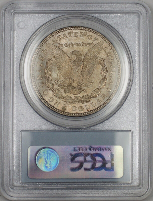 1921 Morgan Silver Dollar $1 Coin PCGS MS-64 (BR 10V) LT