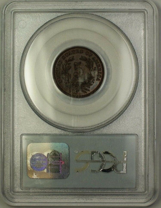 1866 Nickel Pattern Proof 5c Copper Coin PCGS PR-64 BN J-468 Judd WW