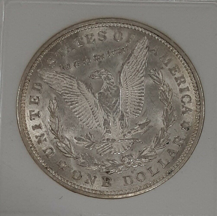 1921-D Morgan Silver Dollar $1 Coin - AU Lightly Toned