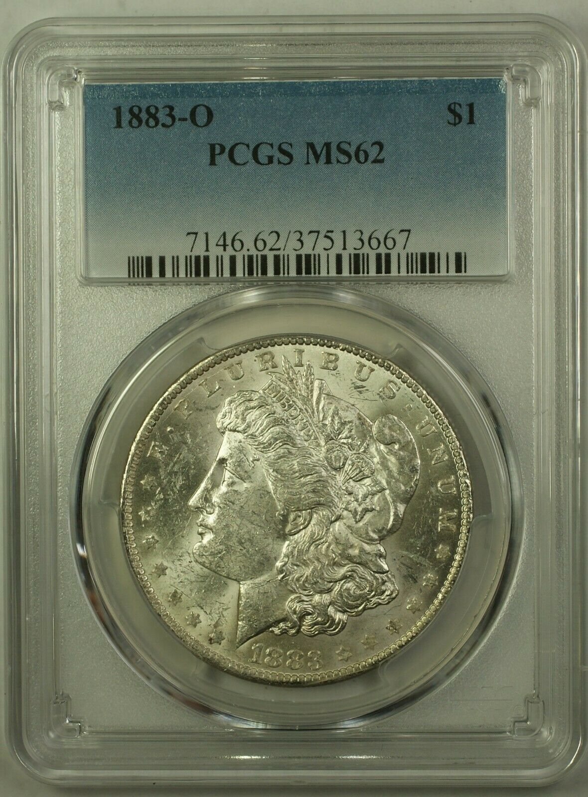 Buy 1884-O Morgan Silver Dollar MS62 PCGS Rainbow Toned Online