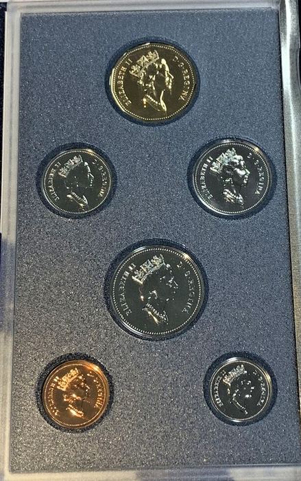 1991  Royal Canadian Mint 6 Coin Set (Proof Like) Original Packaging