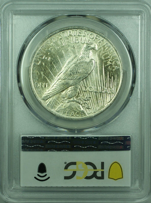 1923 Peace Silver Dollar $1 Coin PCGS MS 62 (48) E