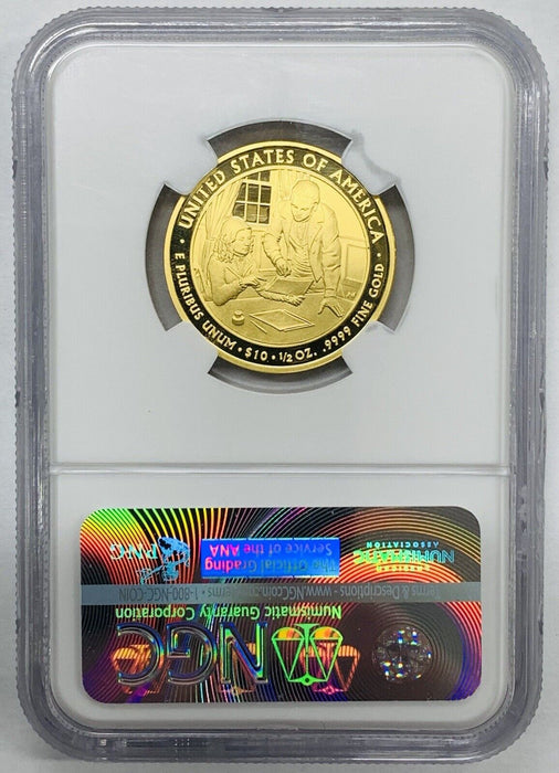 2009-W $10 Sarah Polk Proof Gold Coin NGC PR 70 Ultra Cameo