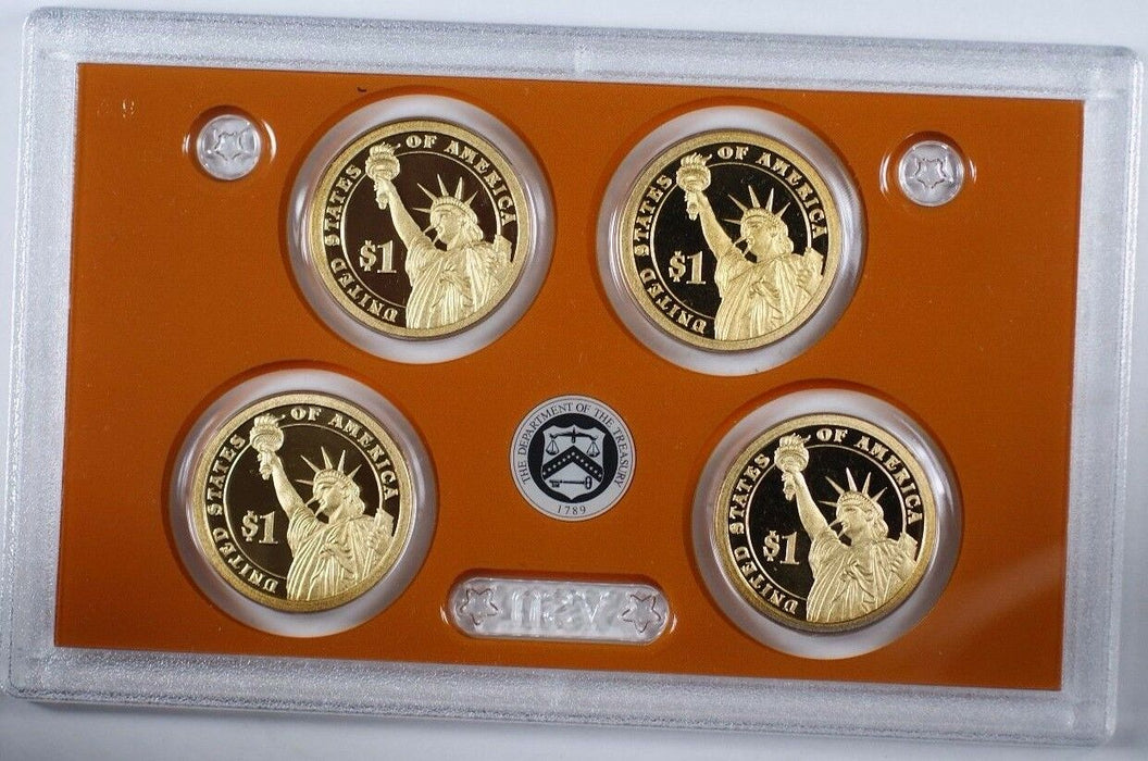 2011 United States Presidential Proof Set With Box and COA