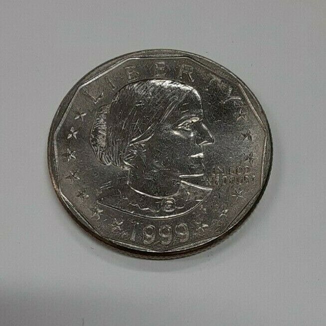 1999-P Susan B Anthony Dollar BU 25 Coins Official Mint Bag Opened/Complete