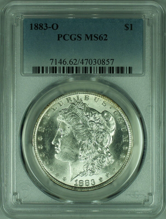 1883-O Morgan Silver Dollar Coin  PCGS MS-62   (35F)