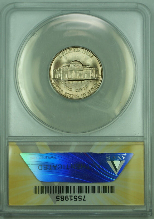 1938-D Jefferson Nickel 5C ANACS MS 66 (51) A