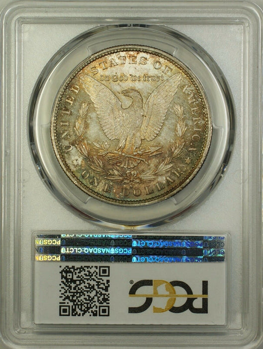 1880-S Morgan Silver Dollar $1 Coin PCGS MS-66 Toned GEM BU (16)