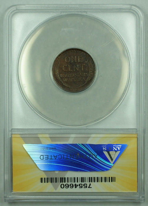 1911-D Lincoln Wheat Cent 1C Coin ANACS AU 50 (15)