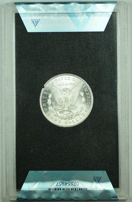 1882-CC GSA Morgan Silver $1 Dollar Coin ANACS MS 63 (14) B