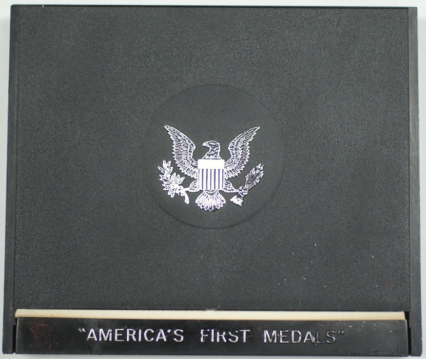 Colonel De Fleury America's First Medals- U.S.Mint Pewter w/Display Case