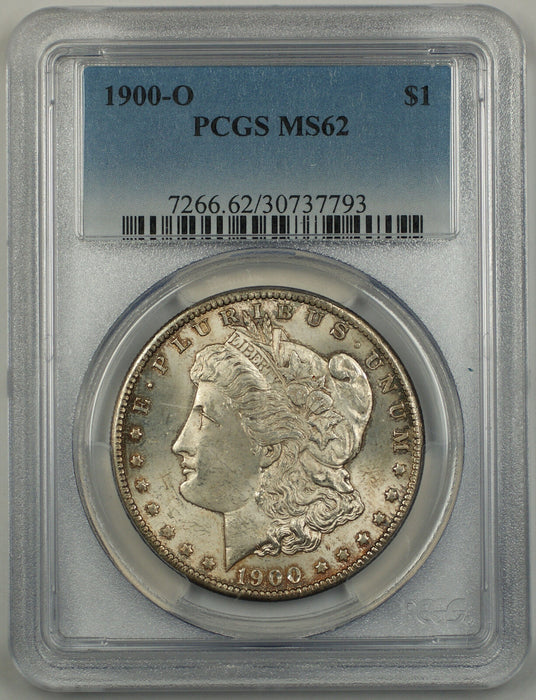 1900-O Toned Morgan Silver Dollar $1 Coin PCGS MS-62 Better Coin*