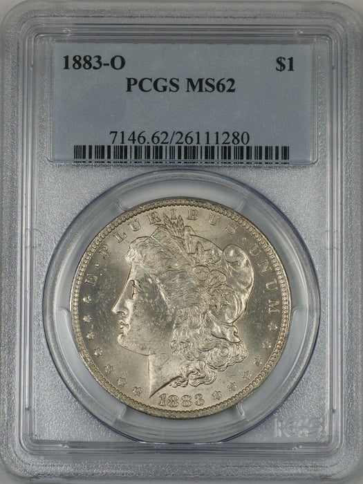 1883-O Morgan Silver Dollar $1 PCGS MS-62 (Better Coin) (2A)