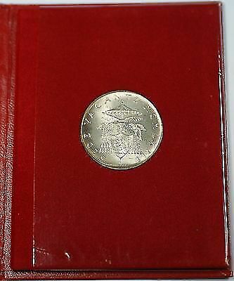 1963 Vatican Silver 500 Lire Uncirculated Coin in OGP