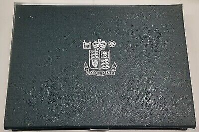 1985 United Kingdom Proof Set - 7 GEM UK Coins With Case & COA