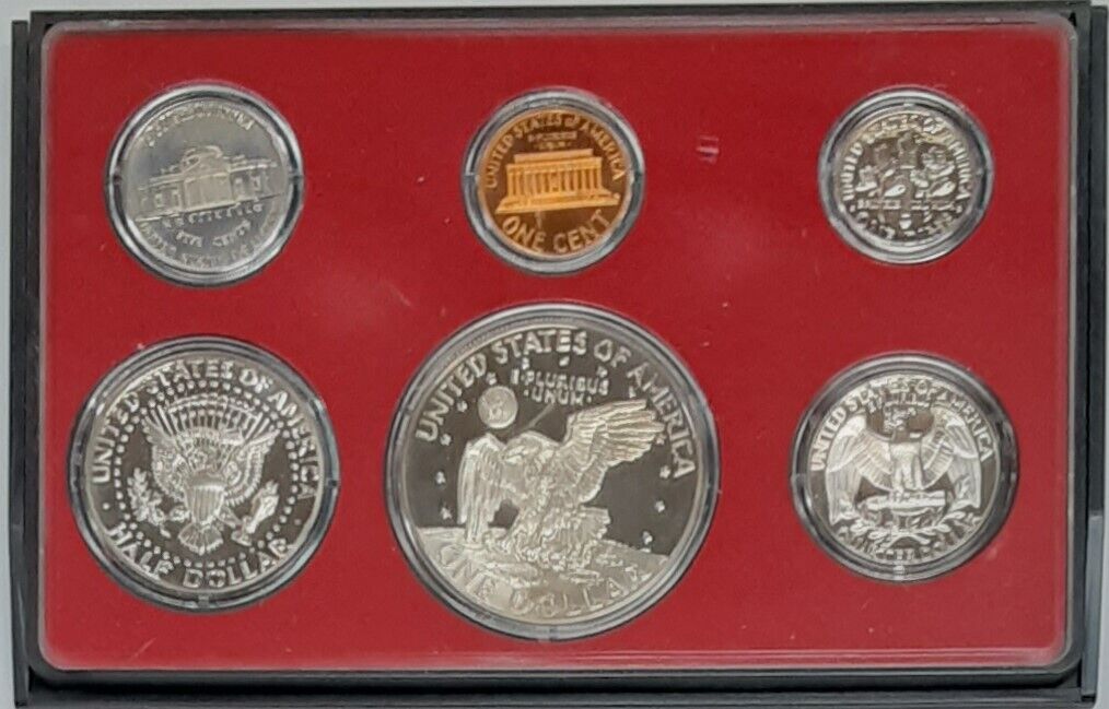 1974-S US Mint Clad Proof Set, Beautiful GEM Coins ONLY - NO Box