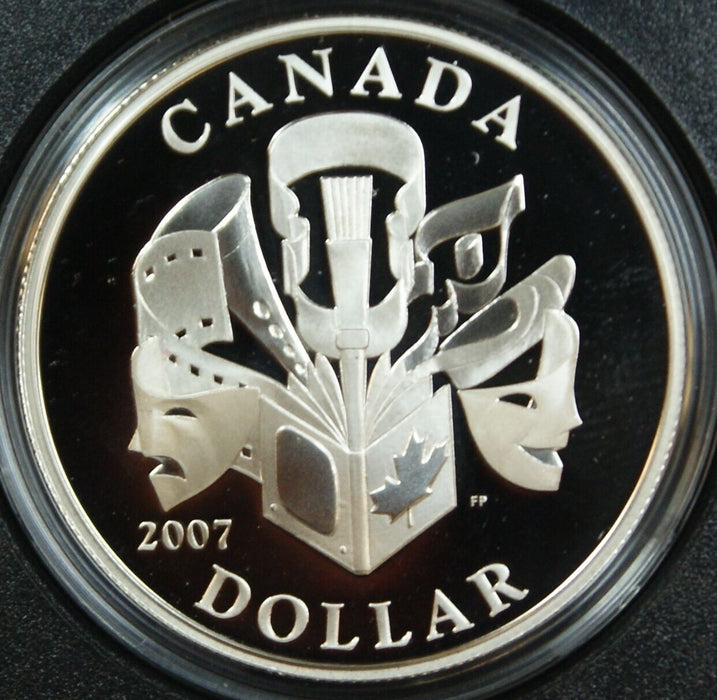 2007 Canada $1 Proof Special Edition Celebration of Performing Arts-w/Box & COA