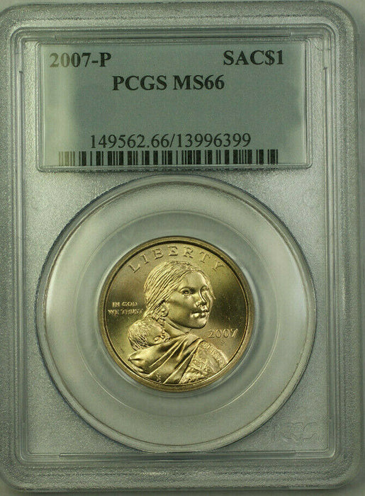 2007-P Sacagawea $1 Dollar Coin PCGS MS 66
