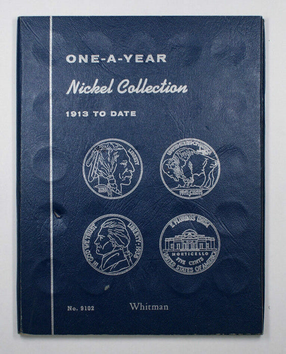 Whitman One-A-Year Nickel Collection 1913-Date No. 9102