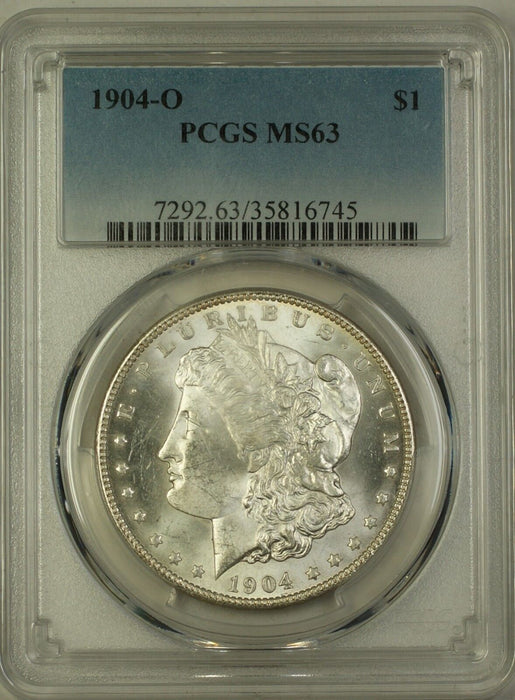 1904-O Morgan Silver Dollar $1 Coin PCGS MS-63 (17B)