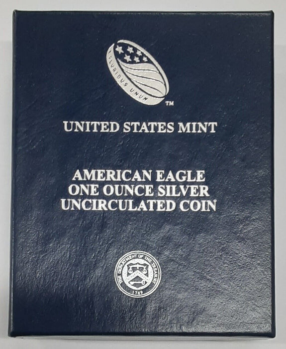 2015-W American Silver Eagle (ASE) Uncirculated Coin in Original Mint Packaging