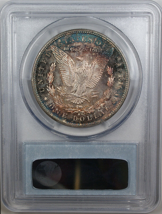 1879-S Morgan Silver Dollar, PCGS MS-64+, Spectacularly Toned, DGH