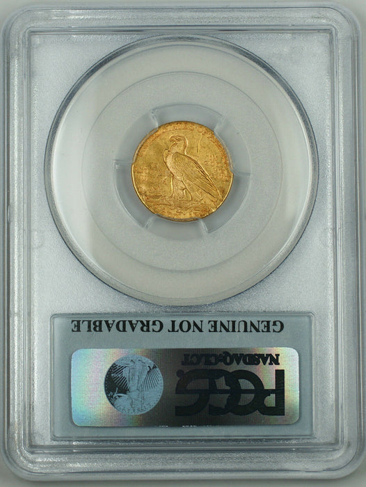1925-D Indian $2.50 Quarter Eagle Gold Coin, PCGS UNC Details, Appears Choice BU