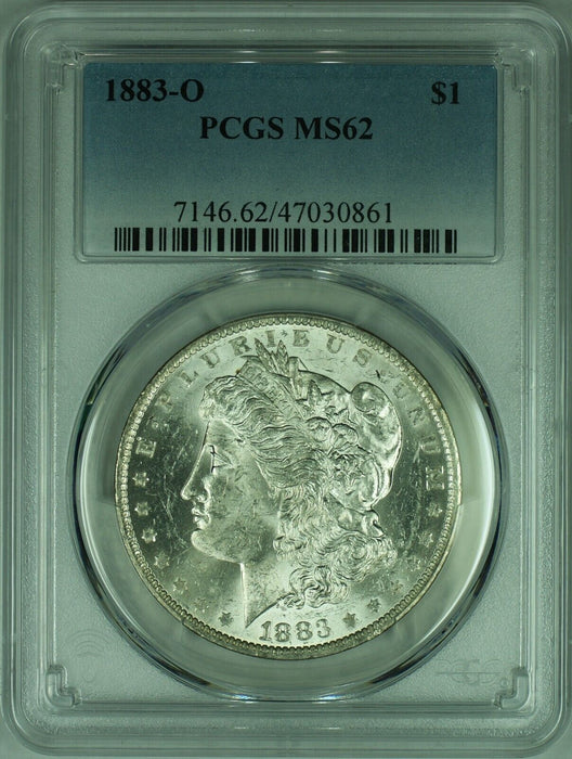 1883-O Morgan Silver Dollar Coin  PCGS MS-62   (35E)