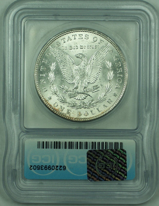 1885 Morgan Silver Dollar $1 Coin ICG MS 61+ (23)