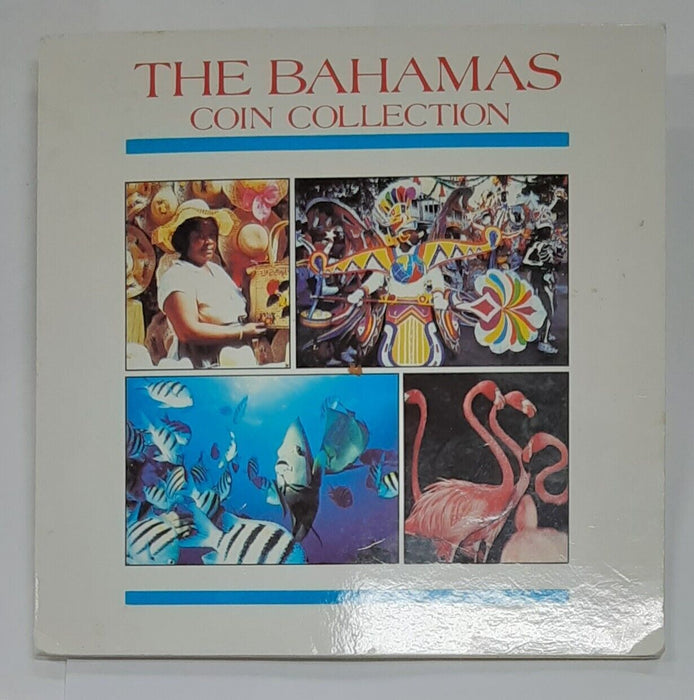 Bahamas 5 Piece BU Coin Collection in Folder